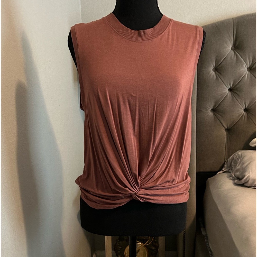 Zella Twist Front Tank